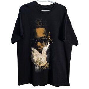 NWOT | Offset SET IT OFF Tour Rap Hip Hop Graphic Concert T-Shirt Black | XLarge